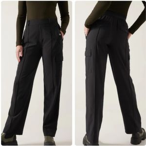 Athleta Black Cargo Pants